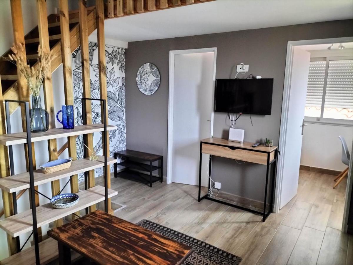 "Les Bambous" Studio Cosy Climatise Au Calme De 37 M2 Parking Gratuit A Argeles Sur Mer Exteriér fotografie