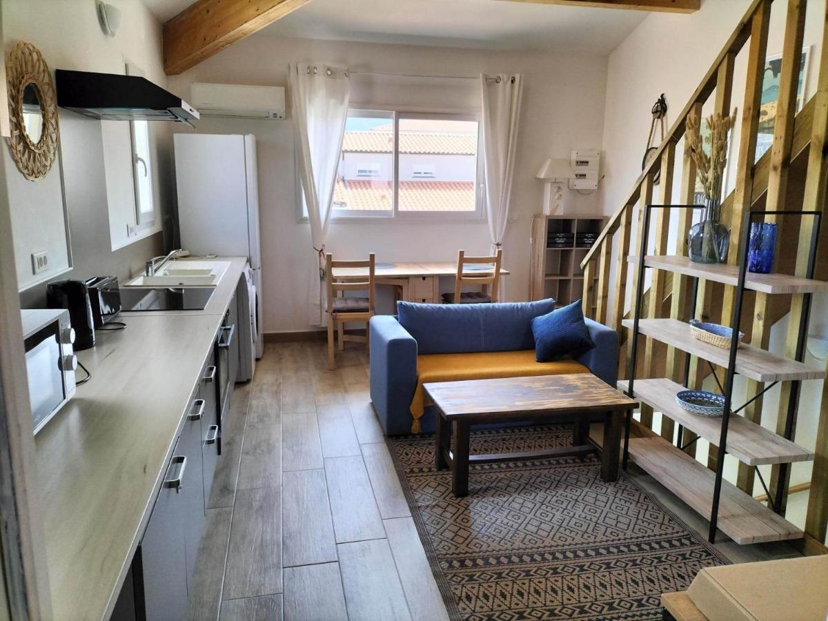 "Les Bambous" Studio Cosy Climatise Au Calme De 37 M2 Parking Gratuit A Argeles Sur Mer Exteriér fotografie