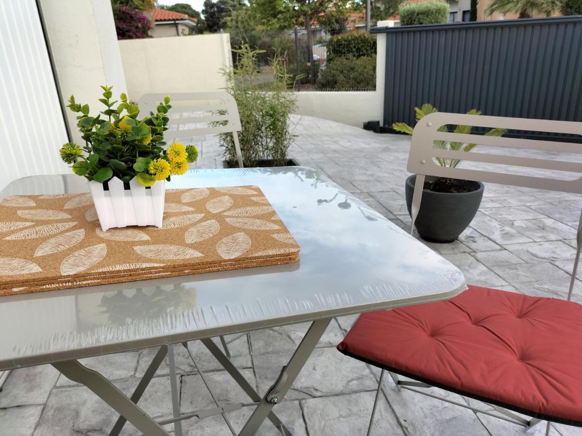 "Les Bambous" Studio Cosy Climatise Au Calme De 37 M2 Parking Gratuit A Argeles Sur Mer Exteriér fotografie